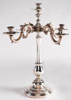 Candelabro 5 Fiamme Lavorato