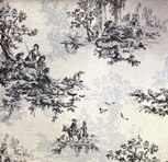 Toile de Jouy Blu